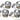 BEW TDI Standard Size Piston Set