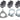 Cabriolet and Scirocco Exhaust System Installation Kit