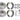 MK1 and MK2 180mm Rear Brake Drum Kit