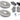 MK3 4cyl Front Brake Kit